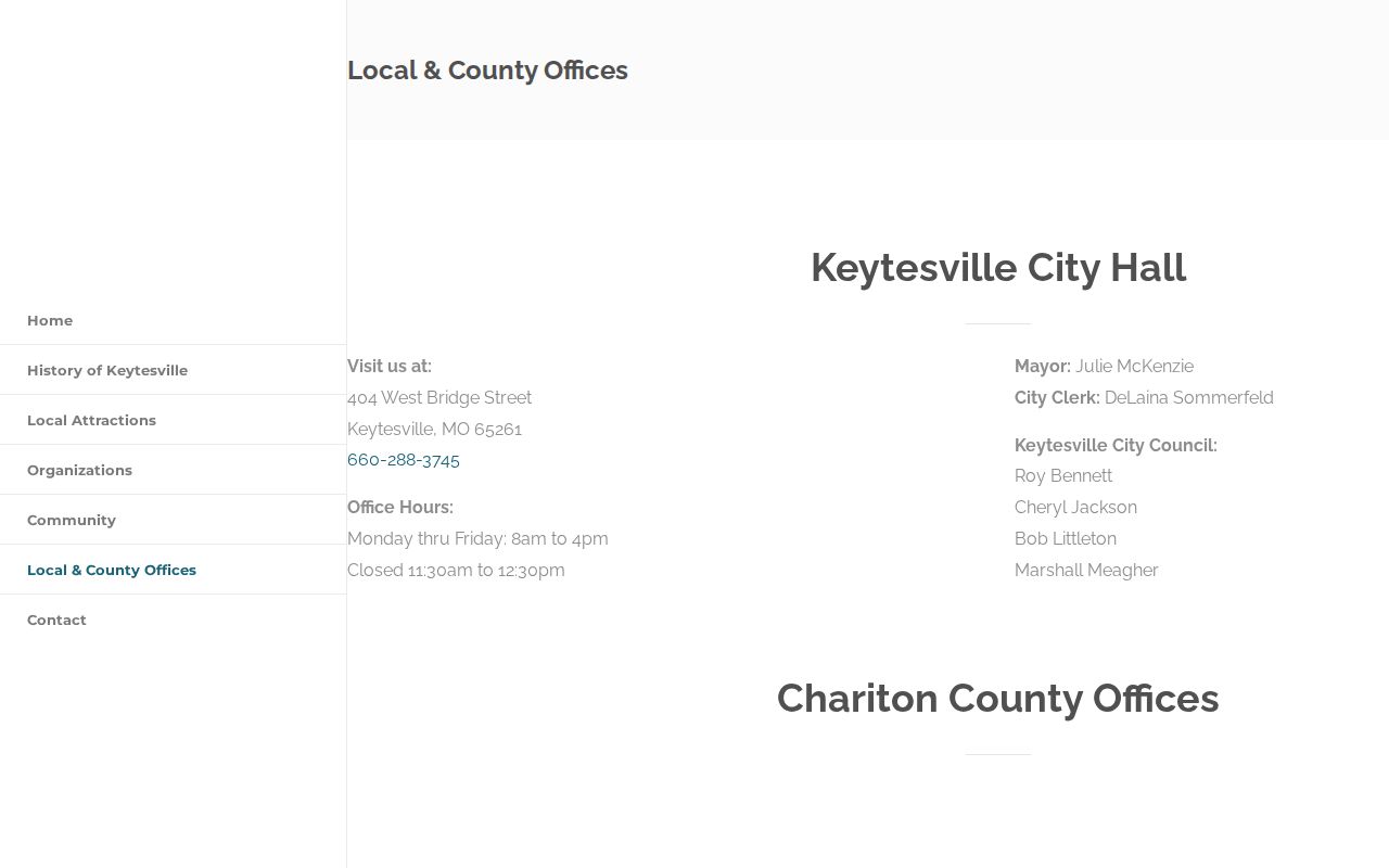 Keytesville court records local and county offices